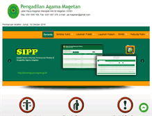 Tablet Screenshot of pa-magetan.go.id